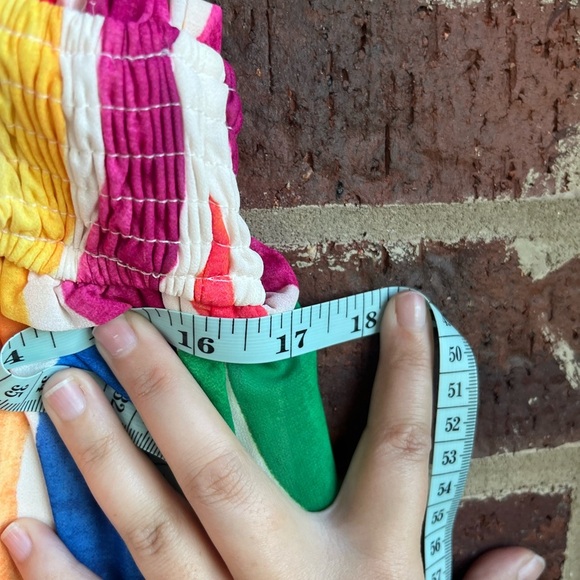 Flying Tomato Classic Love Rainbow Maxi Dress Size Large - Picture 10 of 10